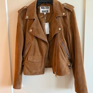 Walter Baker Women's Tan Leather Jacket